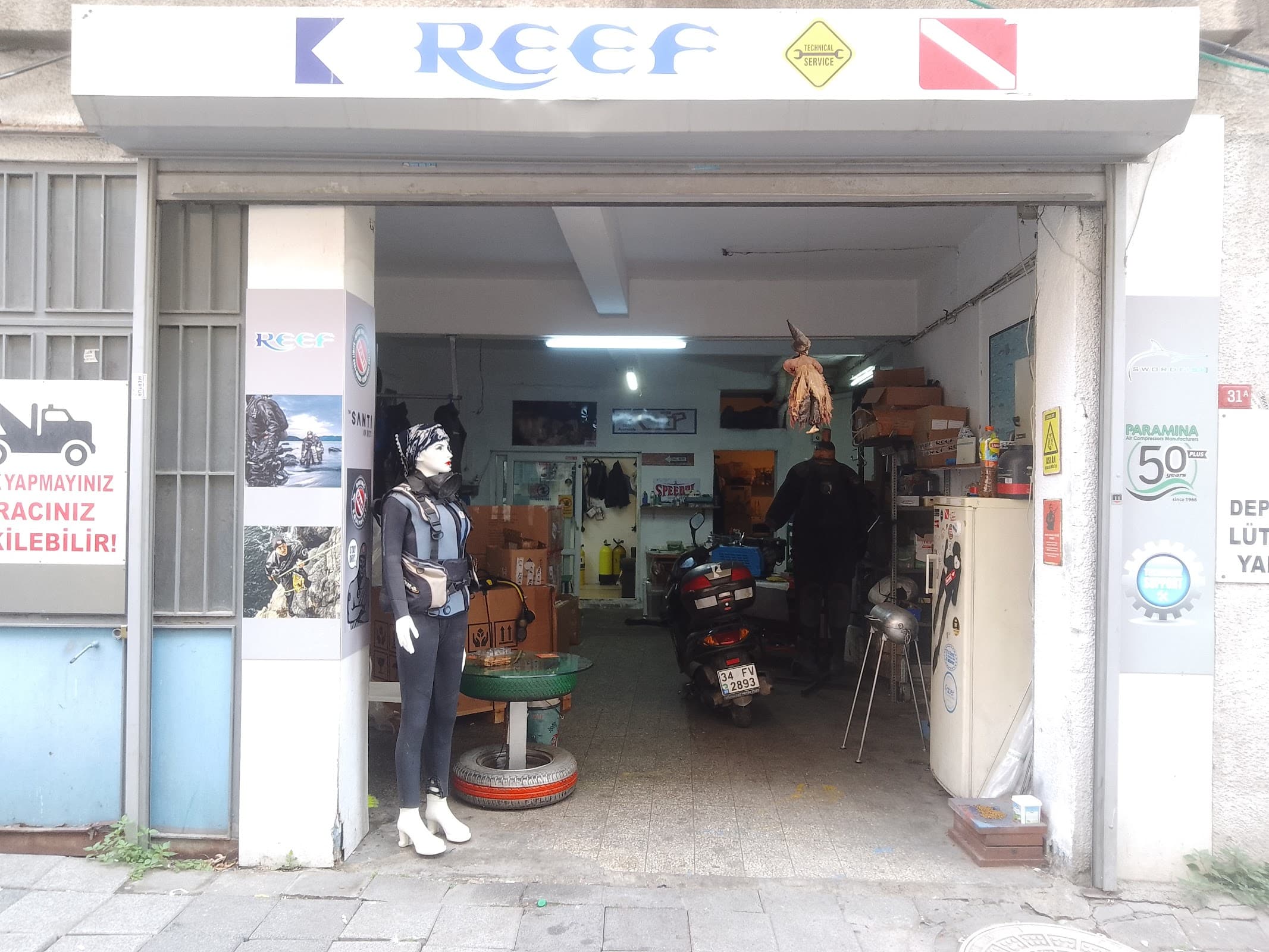 Reef scuba — Kadıköy, İstanbul Hazır Ofis