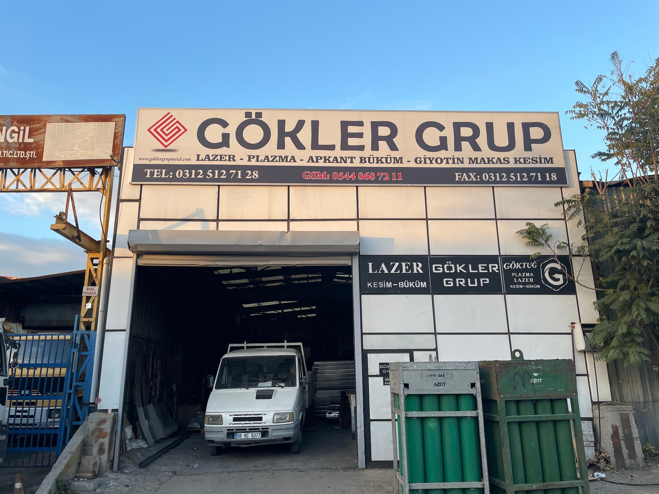 Gökler Grup Metal Lazer Kesim Büküm — OSTİM, Ankara Hazır Ofis fotoğraf 3