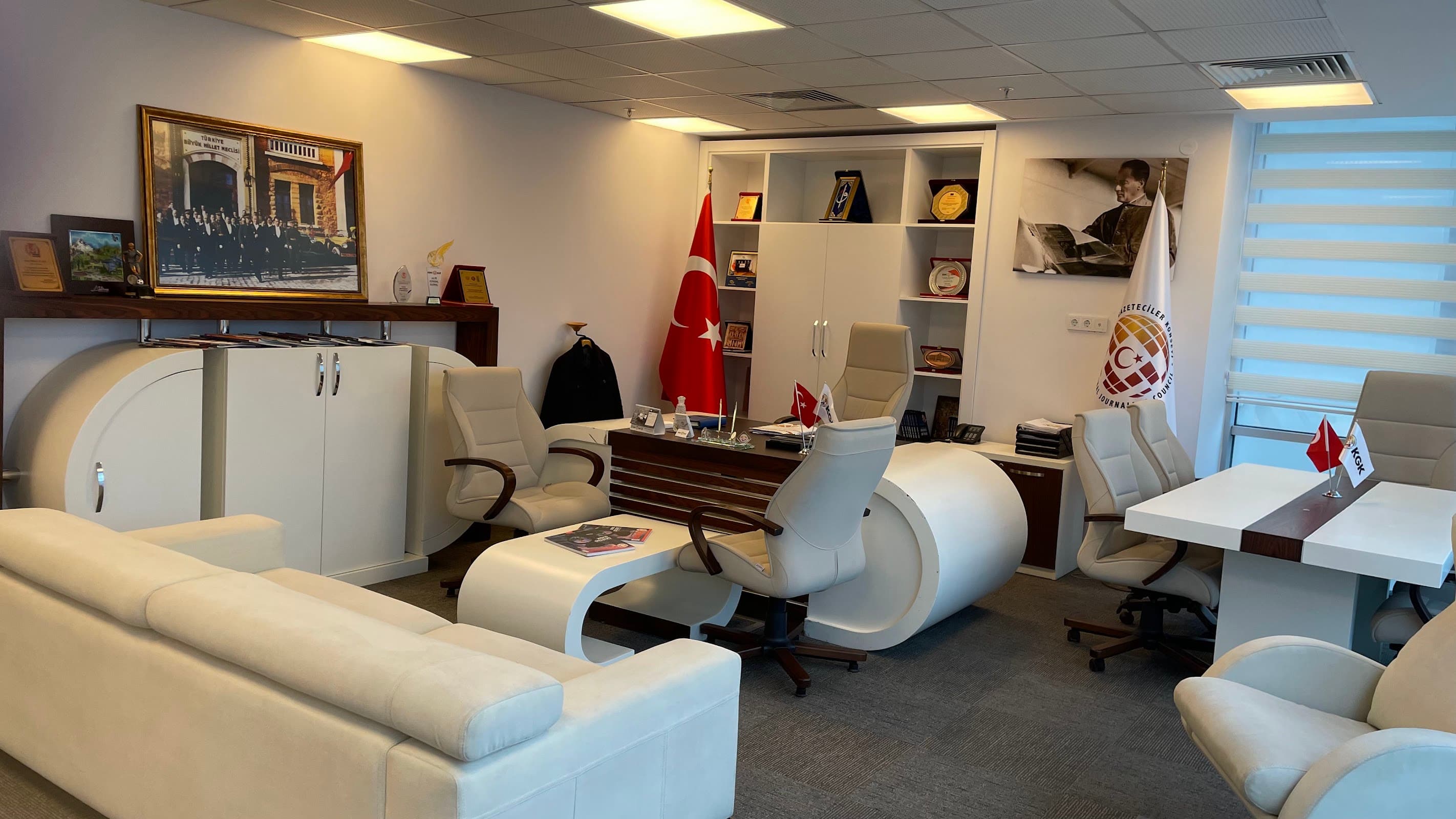 Küresel Gazeteciler Konseyi KGK & Global Journalism Council GJC — Balgat, Ankara Hazır Ofis fotoğraf 2