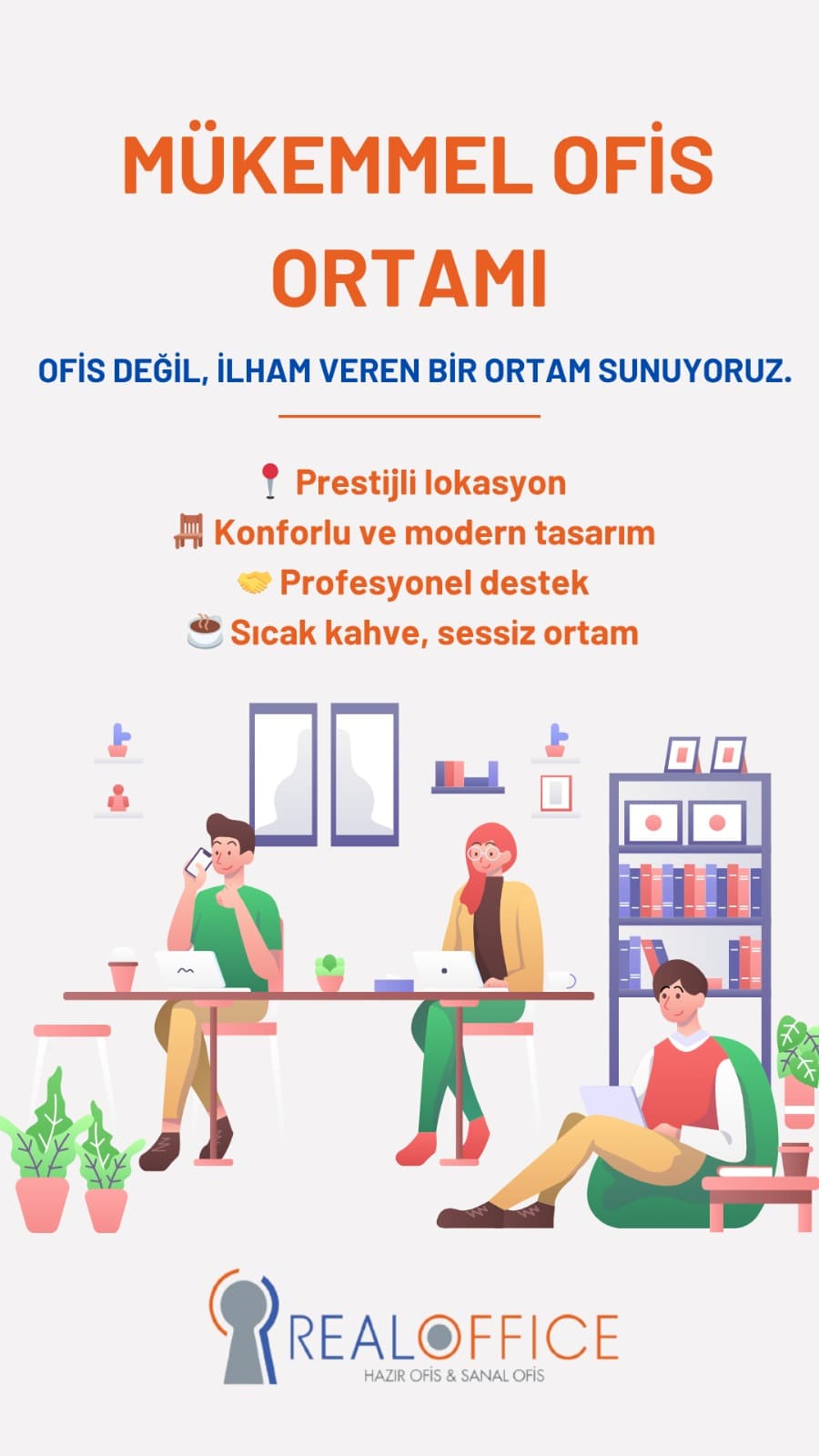 Realoffice Gaziemir / SANAL OFİS / HAZIR OFİS / Co-WORKING — Konak, İzmir Hazır Ofis fotoğraf 2