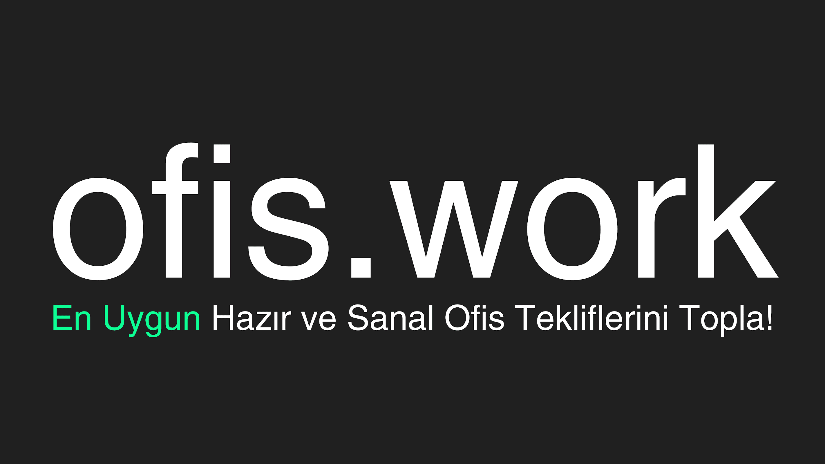 ofis.work — Şişli, İstanbul Hazır Ofis