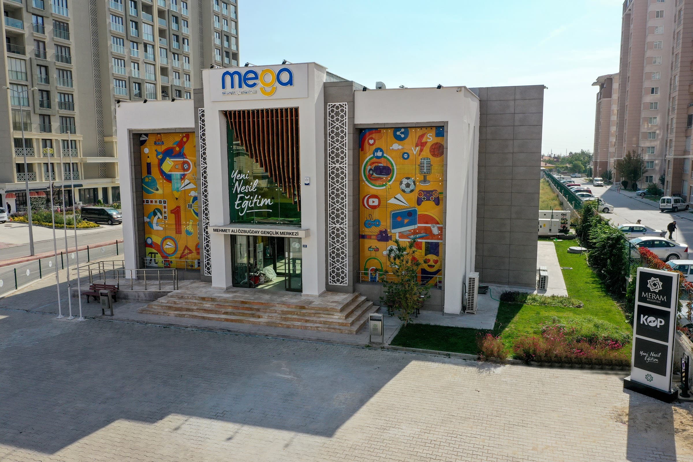 MEGA Yeni Nesil Eğitim Merkezi — Meram, Konya Hazır Ofis