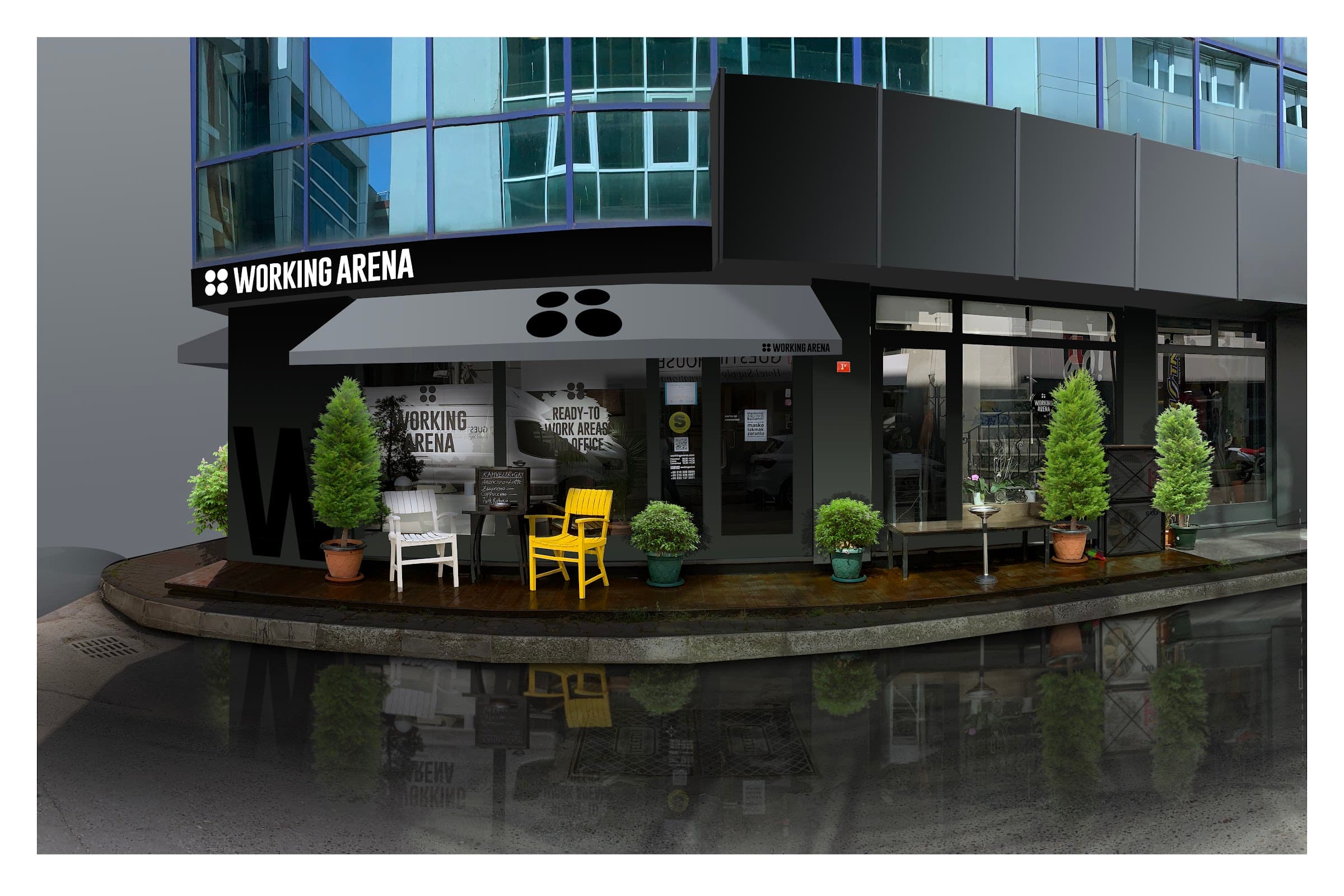 Working Arena Hazır Ofisler — Kadıköy, İstanbul Hazır Ofis