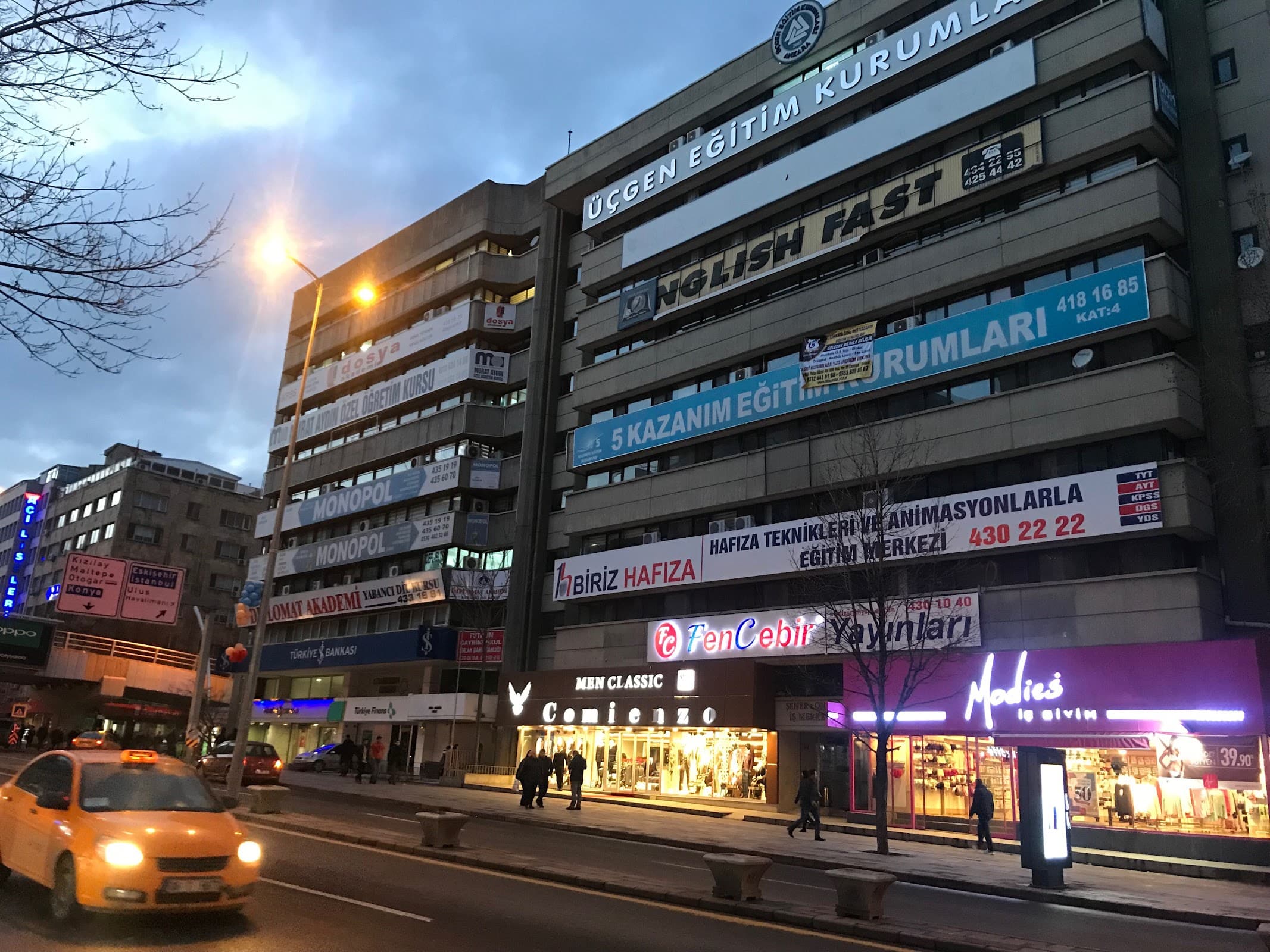 Şener & Onar İş Merkezi — Kızılay, Ankara Hazır Ofis