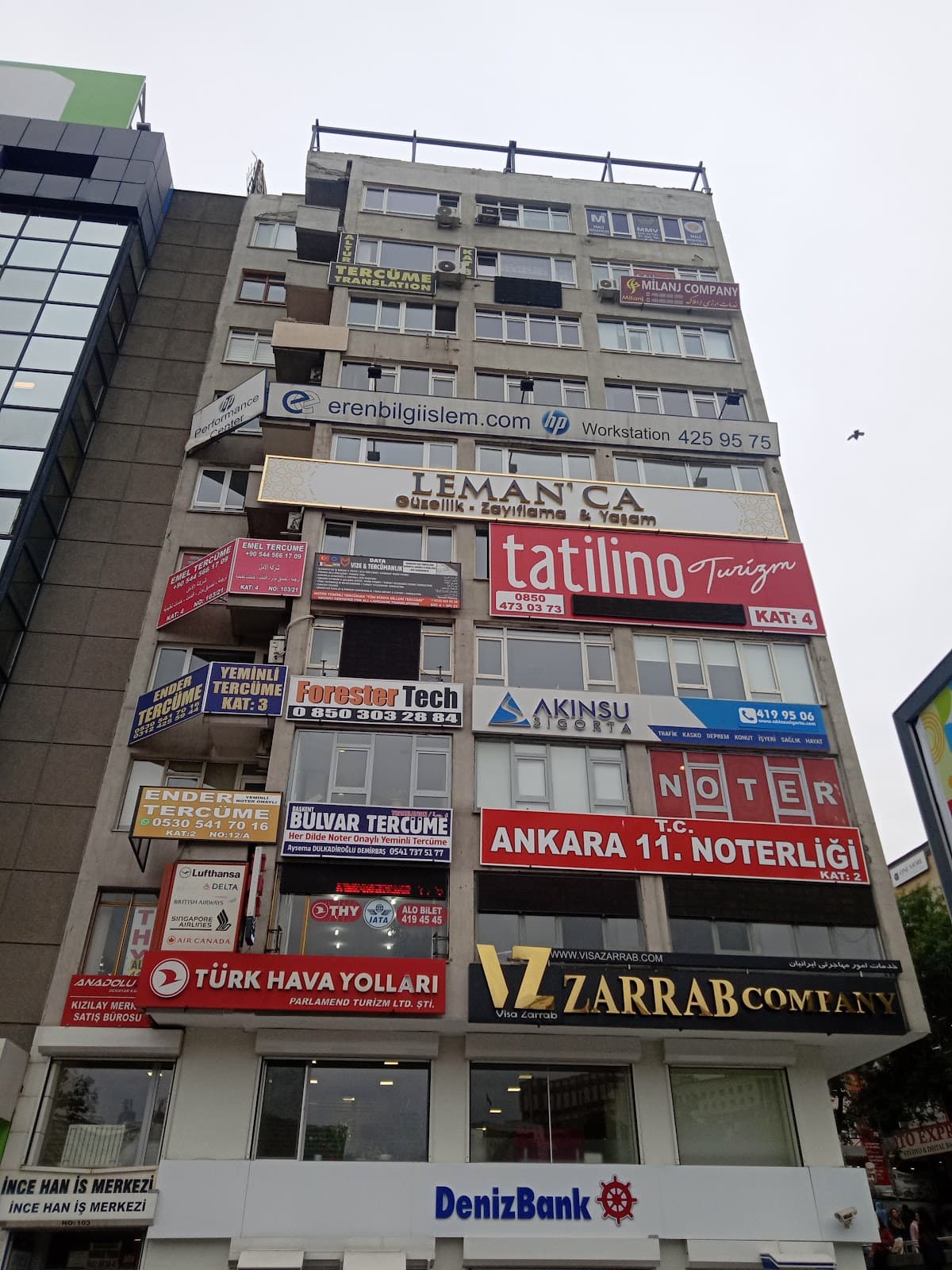 İnce Han İş Merkezi — Kızılay, Ankara Hazır Ofis