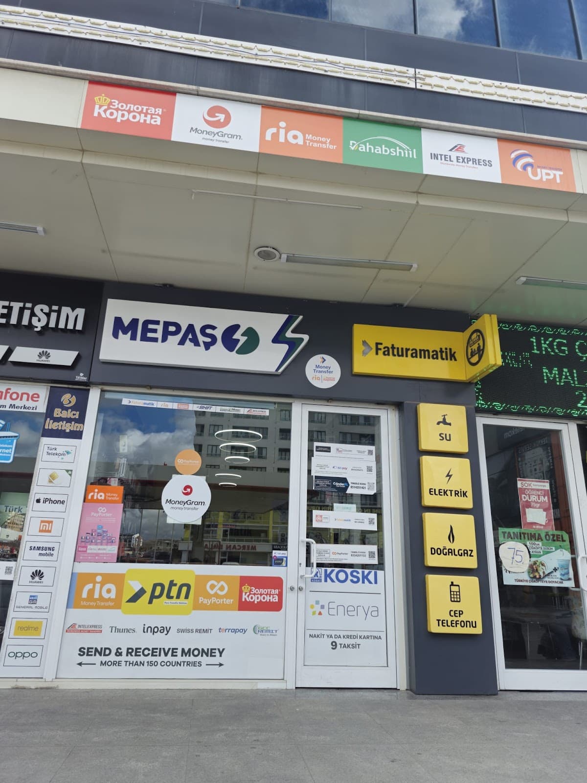 MEPAŞ- MoneyGRAM & PayPorter & RIA — Selçuklu, Konya Hazır Ofis