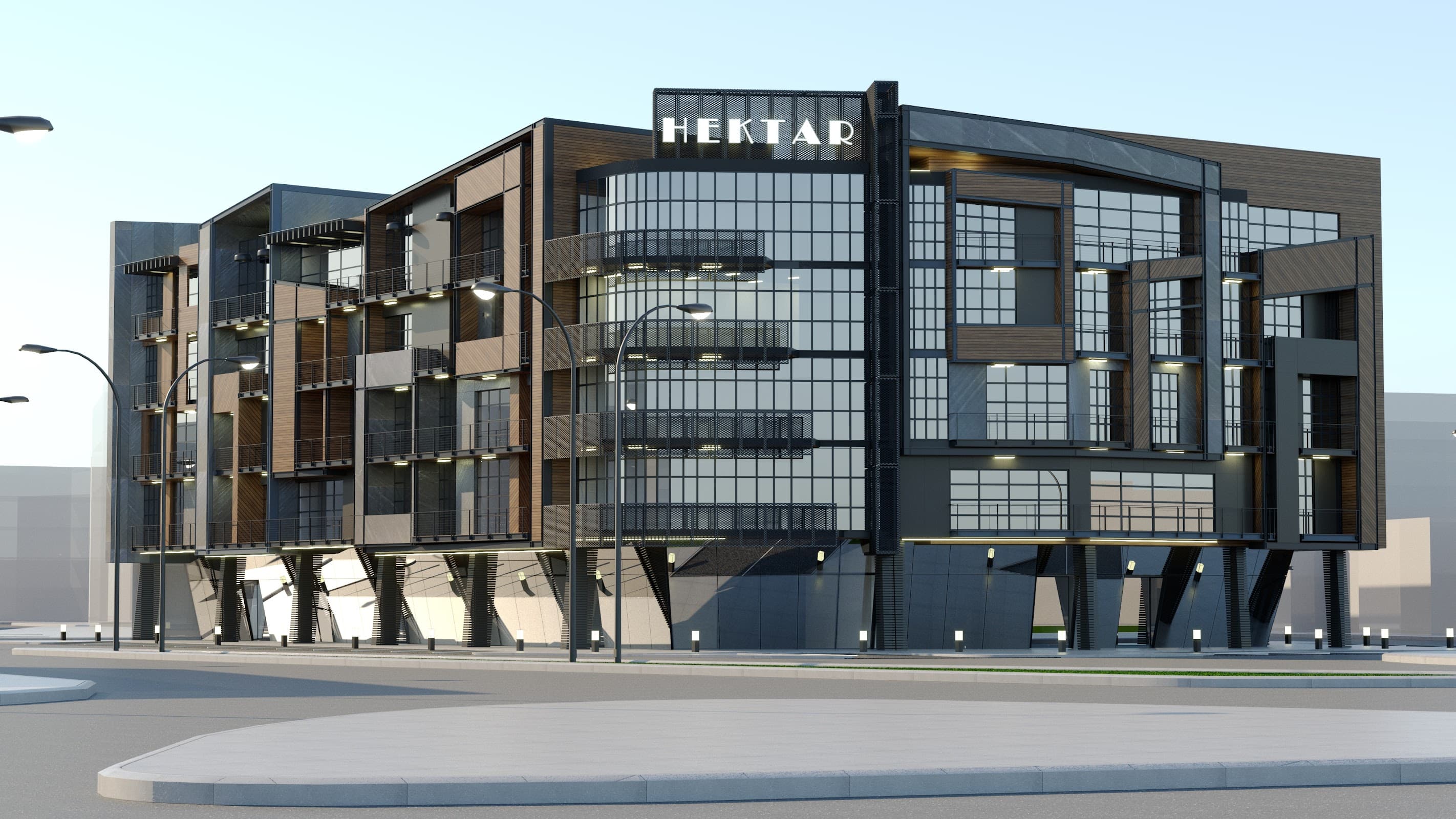 HEKTAR PLAZA LOFT CENTER — Meram, Konya Plaza Ofis